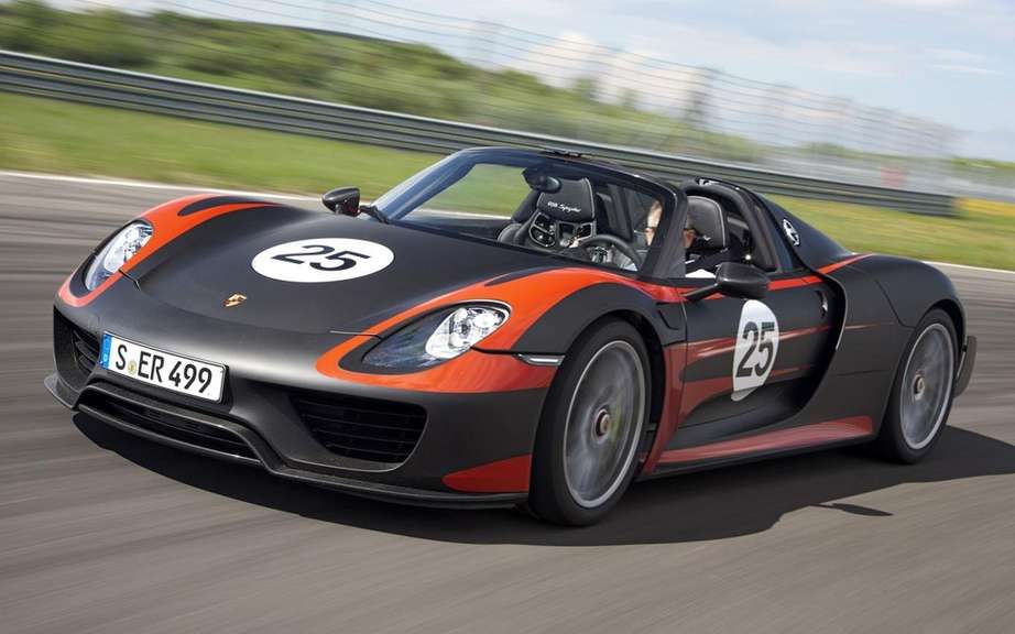 Porsche 918 Spyder HAS Produced 918 copies picture #5 Porsche 918 Spyder HAS Produced 918 copies picture #5