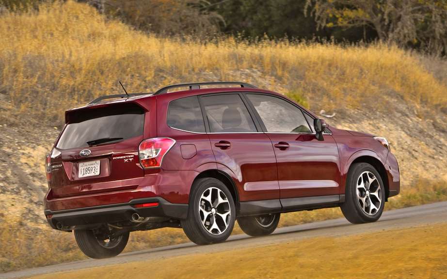 Subaru Forester 2014 he marriages the new IIHS crash ordeal picture #2 Subaru Forester 2014 he marriages the new IIHS crash ordeal picture #2