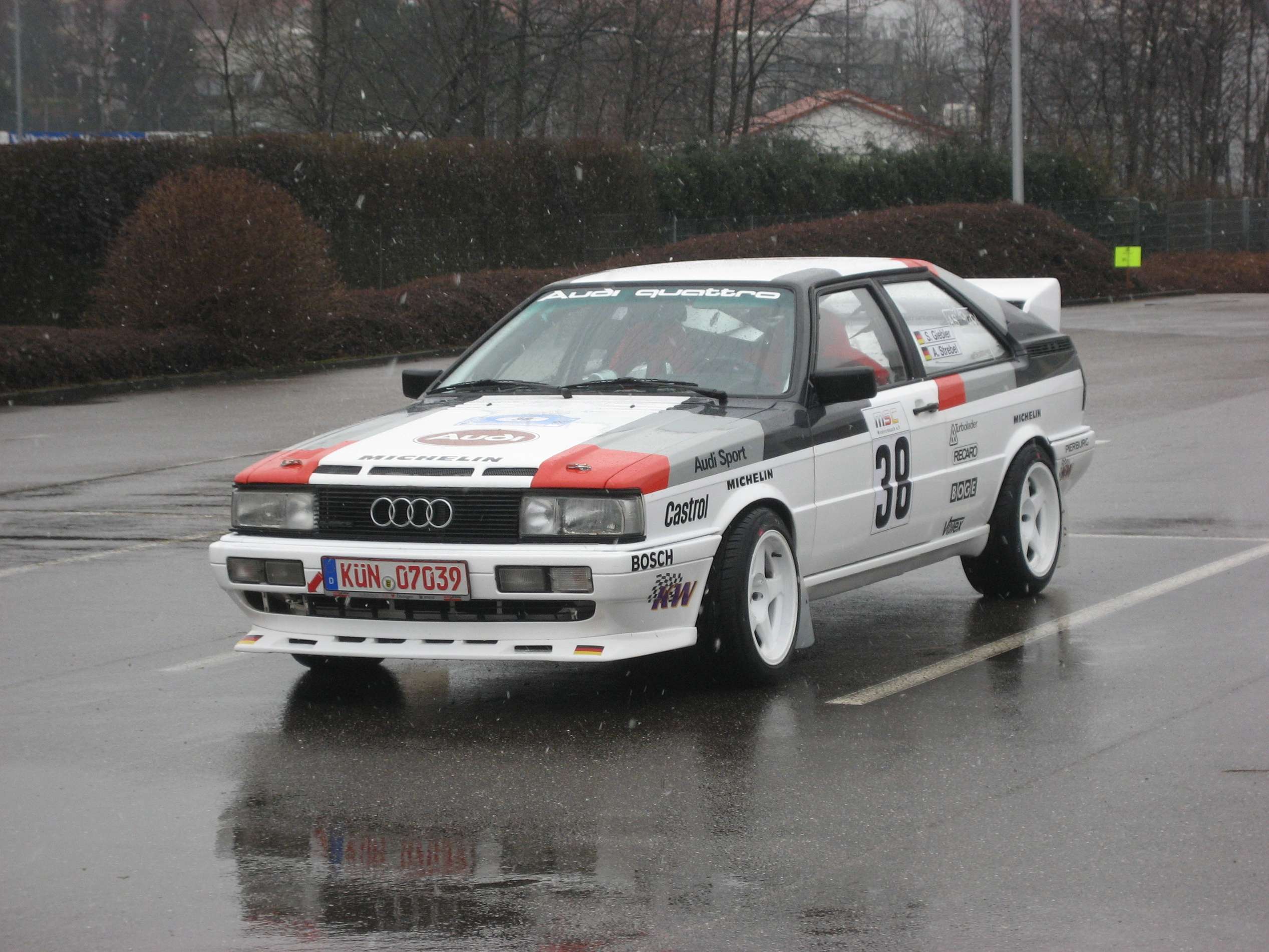 Audi Coupe Quattro #8752089